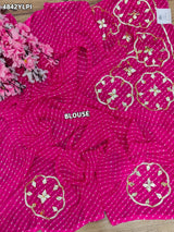 KcPc Premium Georgette Leheriya Gottapati Work Traditional Lehenga SFS