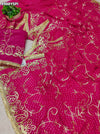 KcPc Designer Georgette Leheriya Saree with Gota WorkAFN