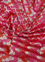 KcPc Georgette Banarasi Style Dupatta with Heavy Embroidery Work
