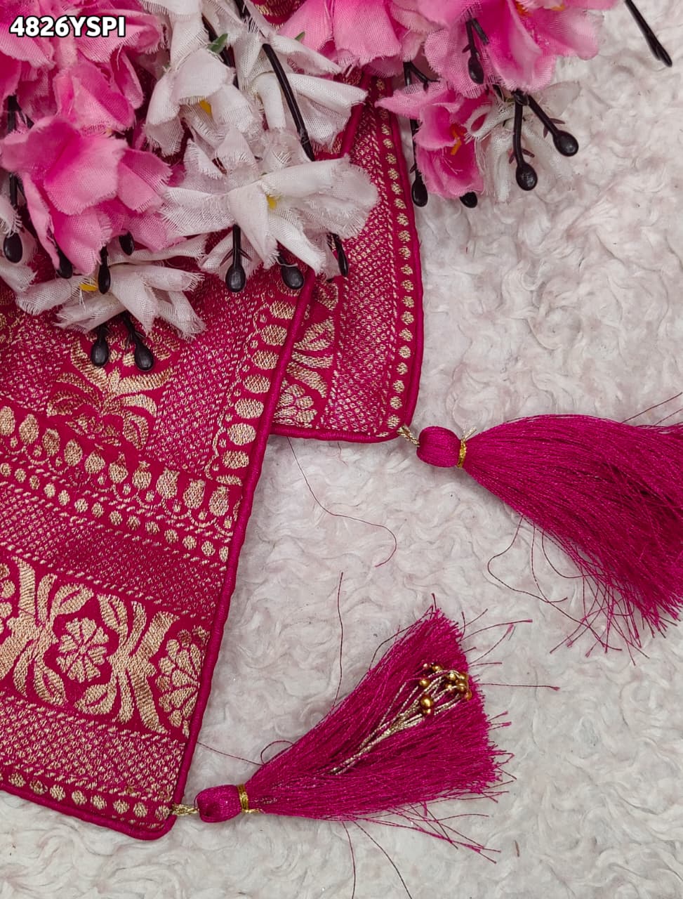 KcPc Traditional Banarasi Style Georgette Saree with Beautiful Zari WeavingVKFH