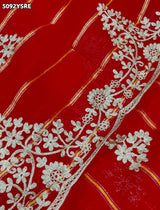 KcPc Designer Georgette Saree with Embroidery Work for Festive Wear GAN