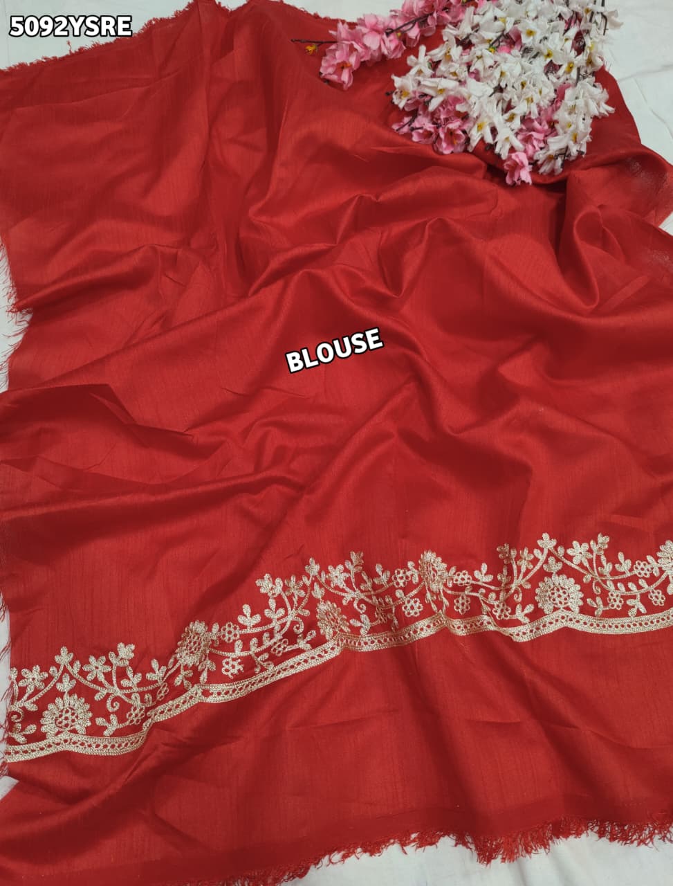 KcPc Designer Georgette Saree with Embroidery Work for Festive Wear GAN