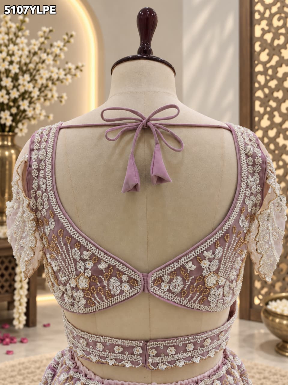 KcPc Party Wear Designer Tissue Silk Lehenga with Embroidery Work