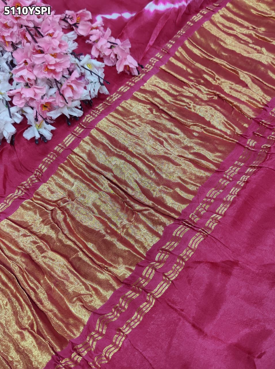 KcPc Beautiful Designer Modal Silk Saree with Blouse