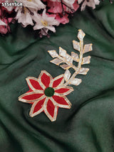 KcPc Designer Georgette Saree with Traditional Gotapatti Work for Festive Wear