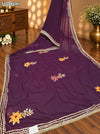 KcPc Georgette Festive Saree with Traditional Pattern and Detailed Gotapatti Work