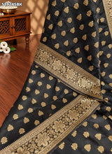 KcPc Banarasi Silk Festive Saree with Elegant Traditional Zari Weaving