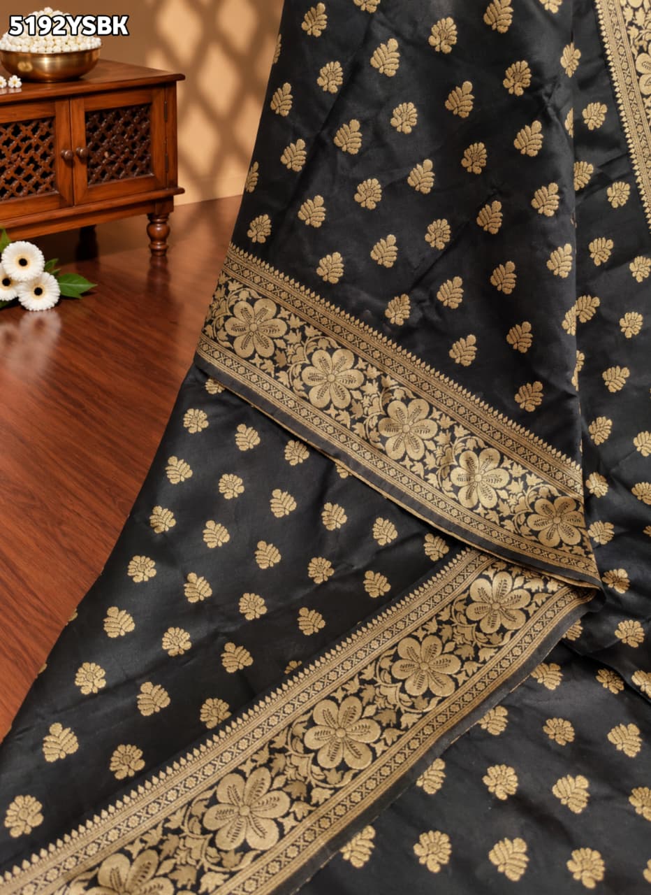 KcPc Banarasi Silk Festive Saree with Elegant Traditional Zari Weaving