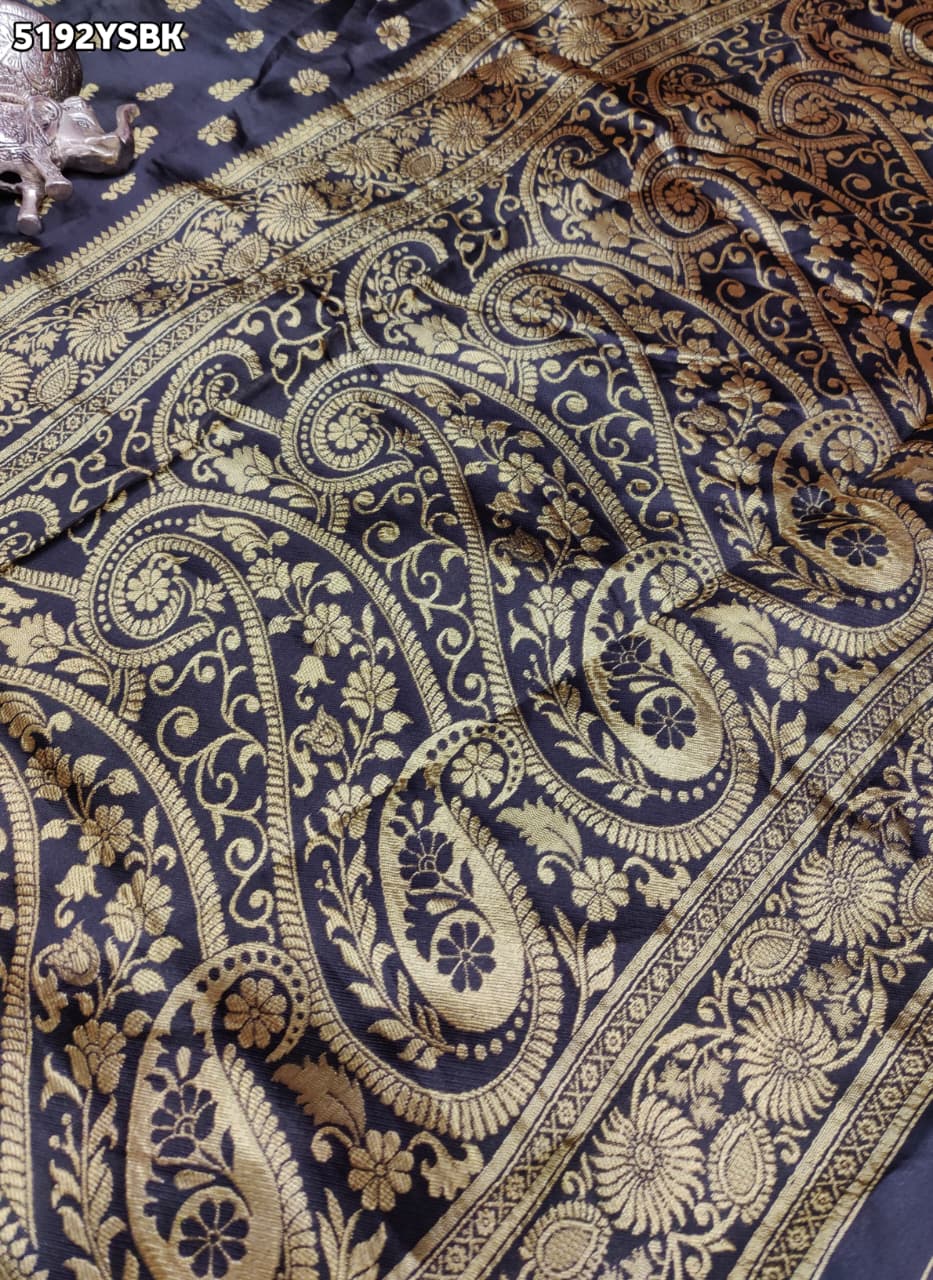 KcPc Banarasi Silk Festive Saree with Elegant Traditional Zari Weaving