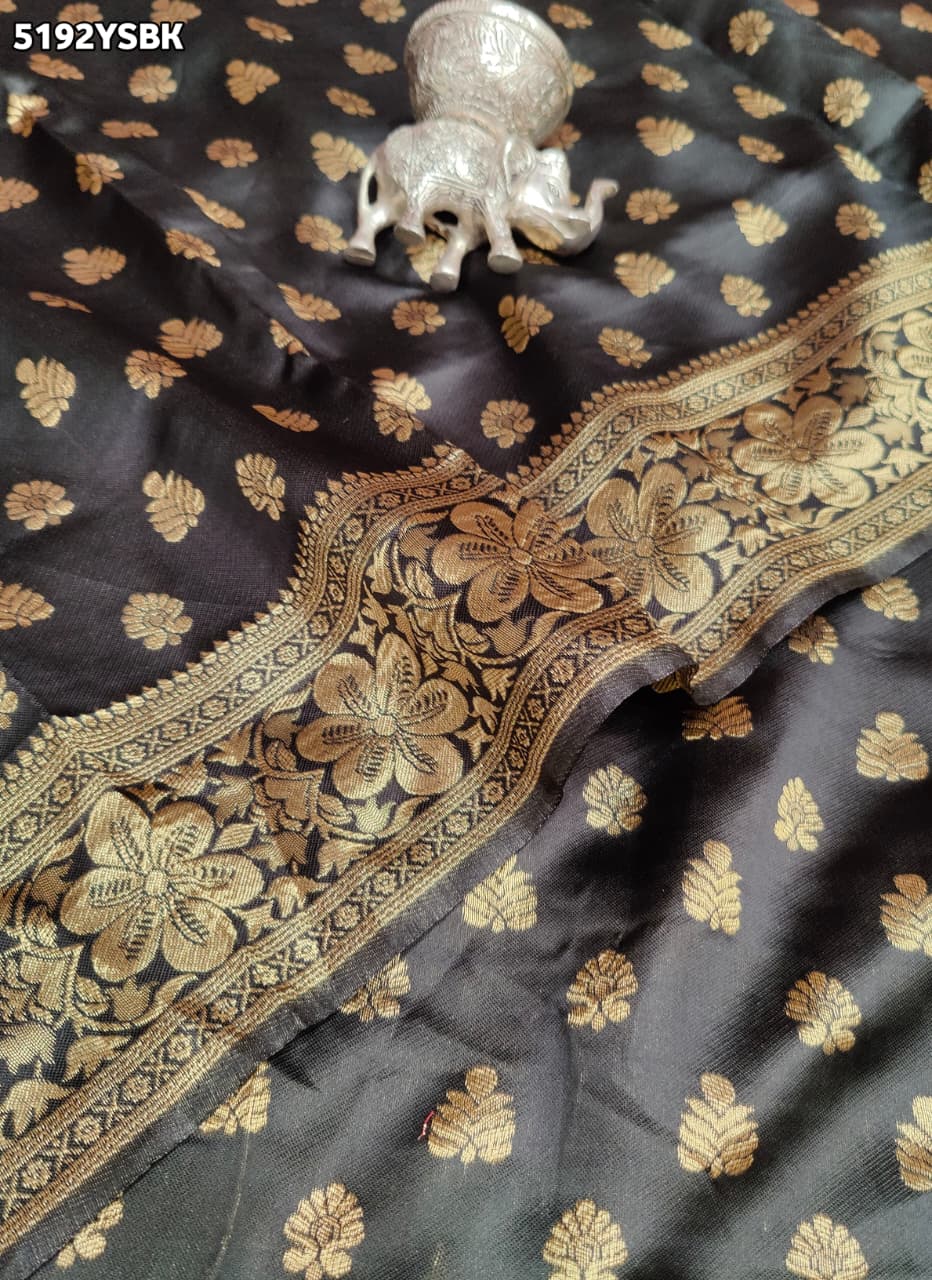 KcPc Banarasi Silk Festive Saree with Elegant Traditional Zari Weaving