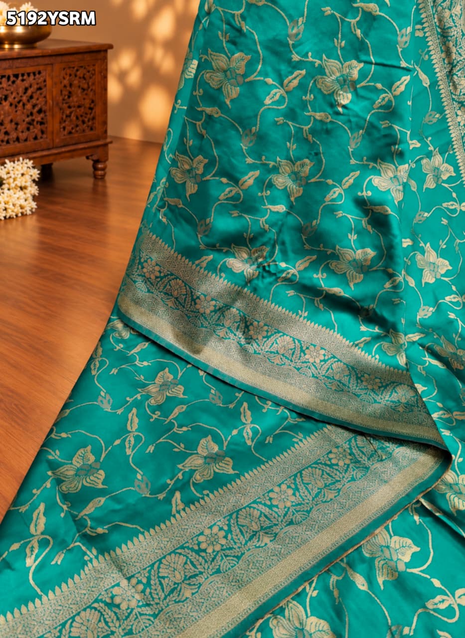 KcPc Festive Wear Banarasi Silk Saree with Elegant Zari Weaving