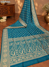 KcPc Banarasi Silk Saree with Traditional Zari Weaving