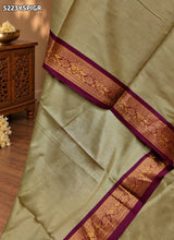 KcPc Banarasi Silk Kanjivaram Style Saree with Zari Border