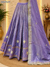 KcPc Tissue Silk Traditional Lehenga with Gotapatti Work for Festive WearRRF