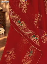 KcPc Georgette Traditional Saree with Designer Aari Work for Festive WearMHS