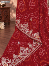 KcPc Ojariya Traditional Saree with Gota Patti Work and Blouse for Festive WearRKSH