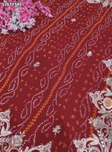 KcPc Ojariya Traditional Saree with Gota Patti Work and Blouse for Festive WearRKSH
