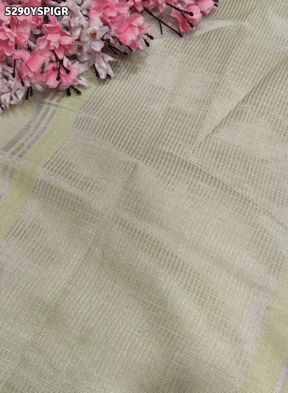 KcPc Kota Doria Banarasi Style Saree with Traditional Kashida Work for Festive Wear SWA