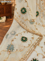 KcPc Soft Chiffon Designer Saree with Traditional Gotapatti Work Saree