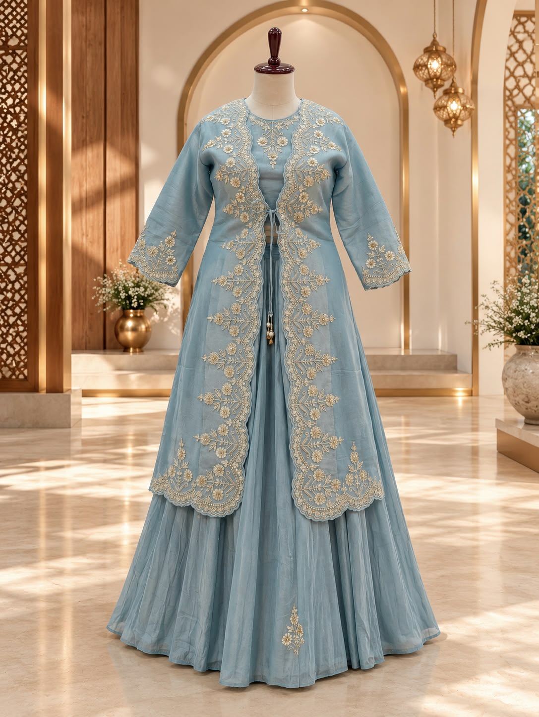 KcPc Tissue Silk Designer Lehenga with Gotapatti Work for Festive Wear
