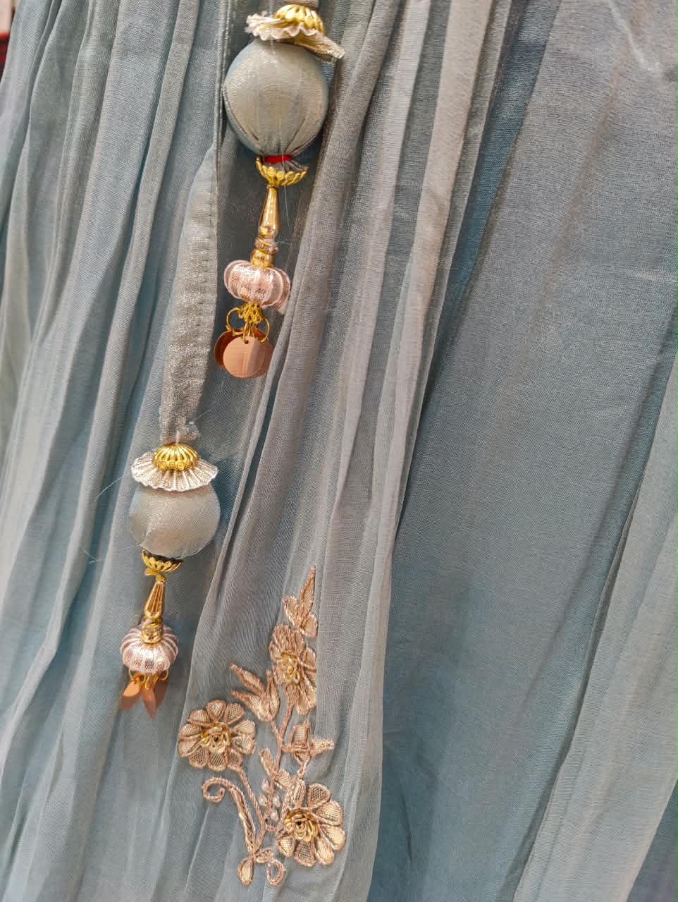 KcPc Tissue Silk Designer Lehenga with Gotapatti Work for Festive Wear