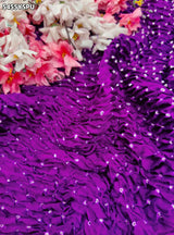 Gaji Silk Bandhani Style Traditional Festive Wear Saree 3