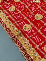 KcPc Exclusive Pure Gaji Silk Gharchola Bandhni OdhnaChunri