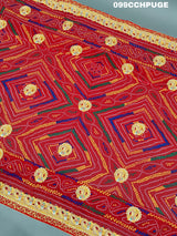 KcPc Marwadi Bhaat ki Chunri Belbuti Odhna Chunri (Pure Georgette Fabric)