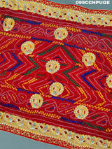 KcPc Marwadi Bhaat ki Chunri Belbuti Odhna Chunri (Pure Georgette Fabric)