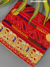 KcPc Latest Peacock Belbuti Designer Rajsthani Chundi Odhna Chunari (Pure Georgette Fabric)