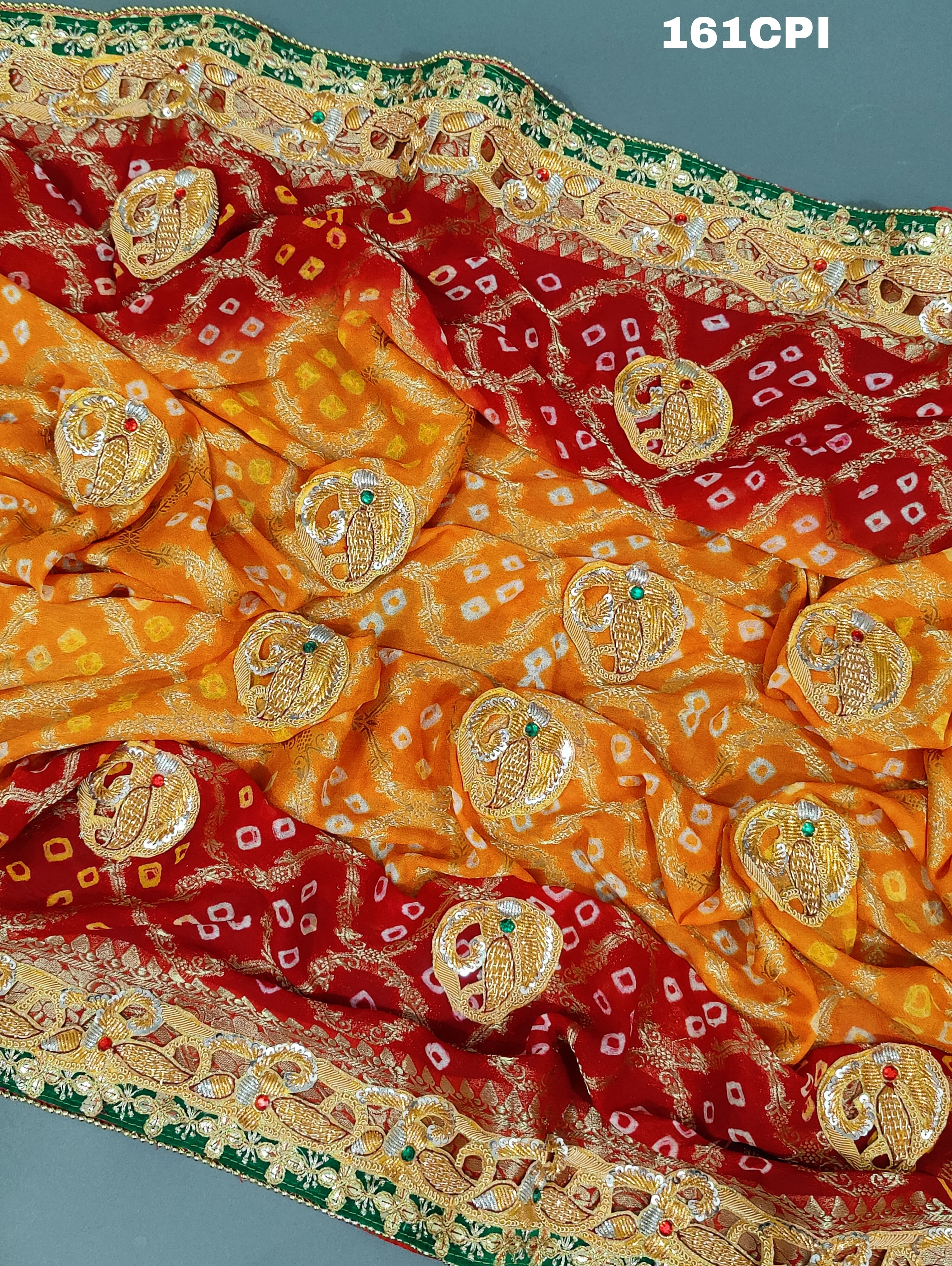 KcPc New Designer Belbutti BanarashiOjaria Odhna Pila