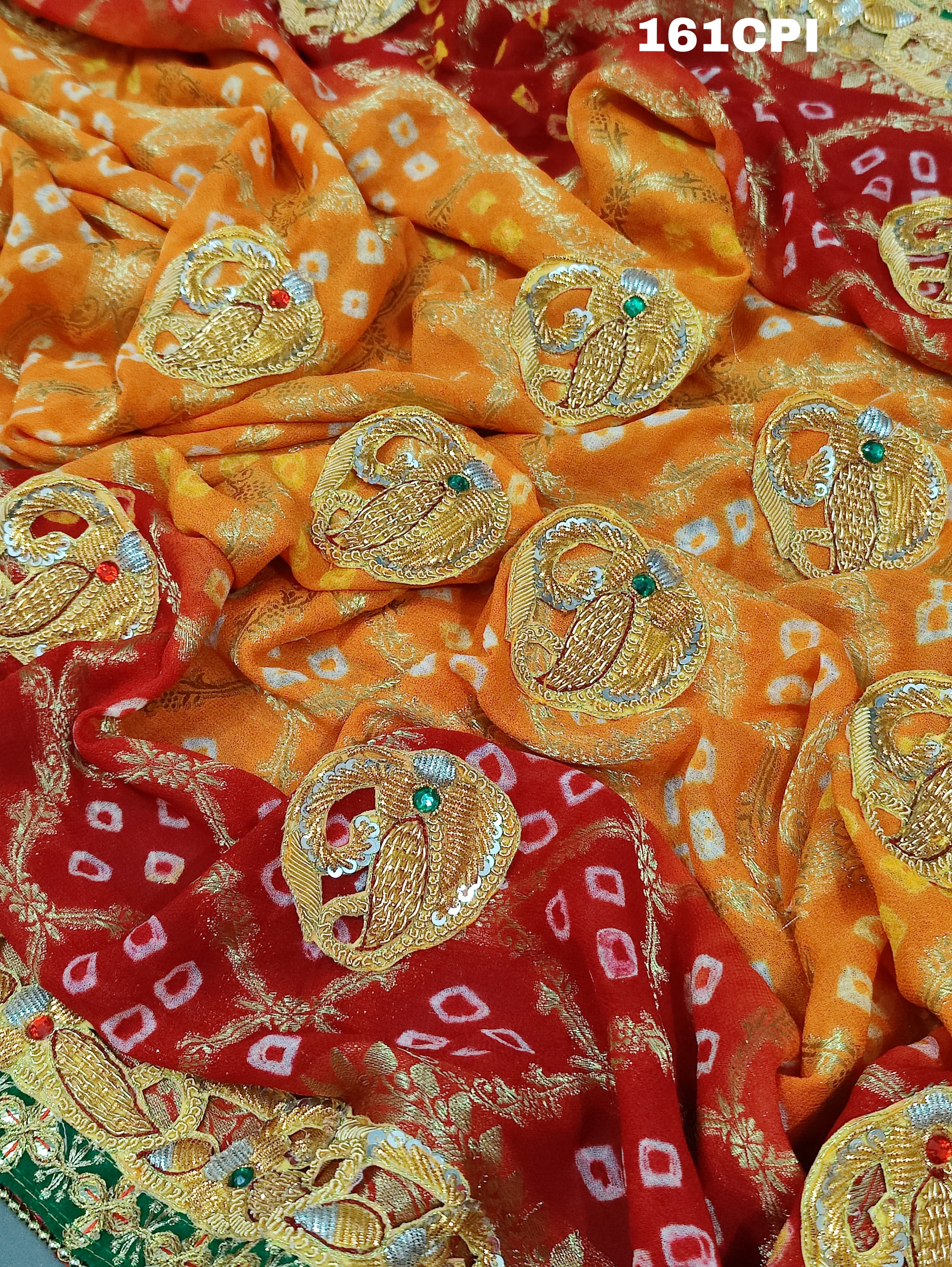 KcPc New Designer Belbutti BanarashiOjaria Odhna Pila