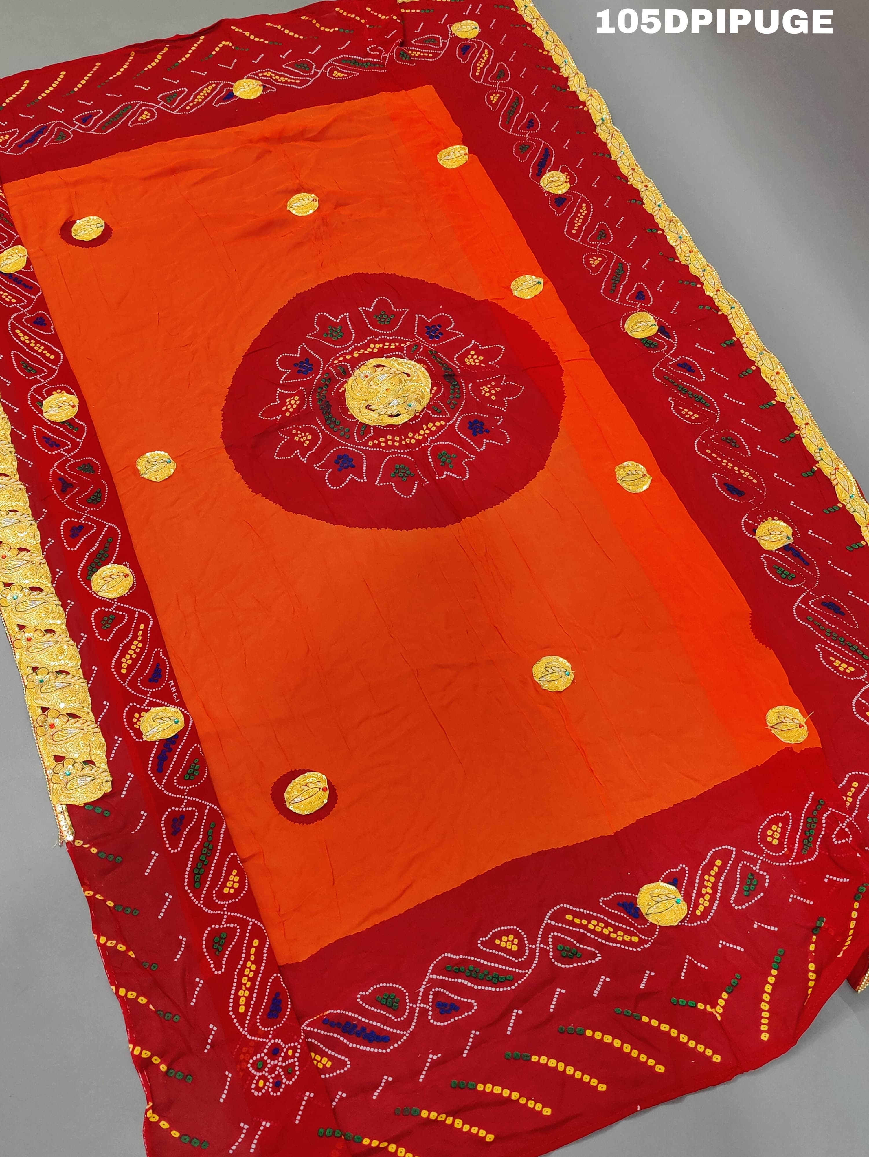 KcPc Rajasthani Chunri Pila Traditional MarwariPila
