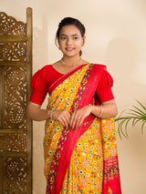 KcPc New Arrival Pashmina Cotton silk Printed Saree SWA