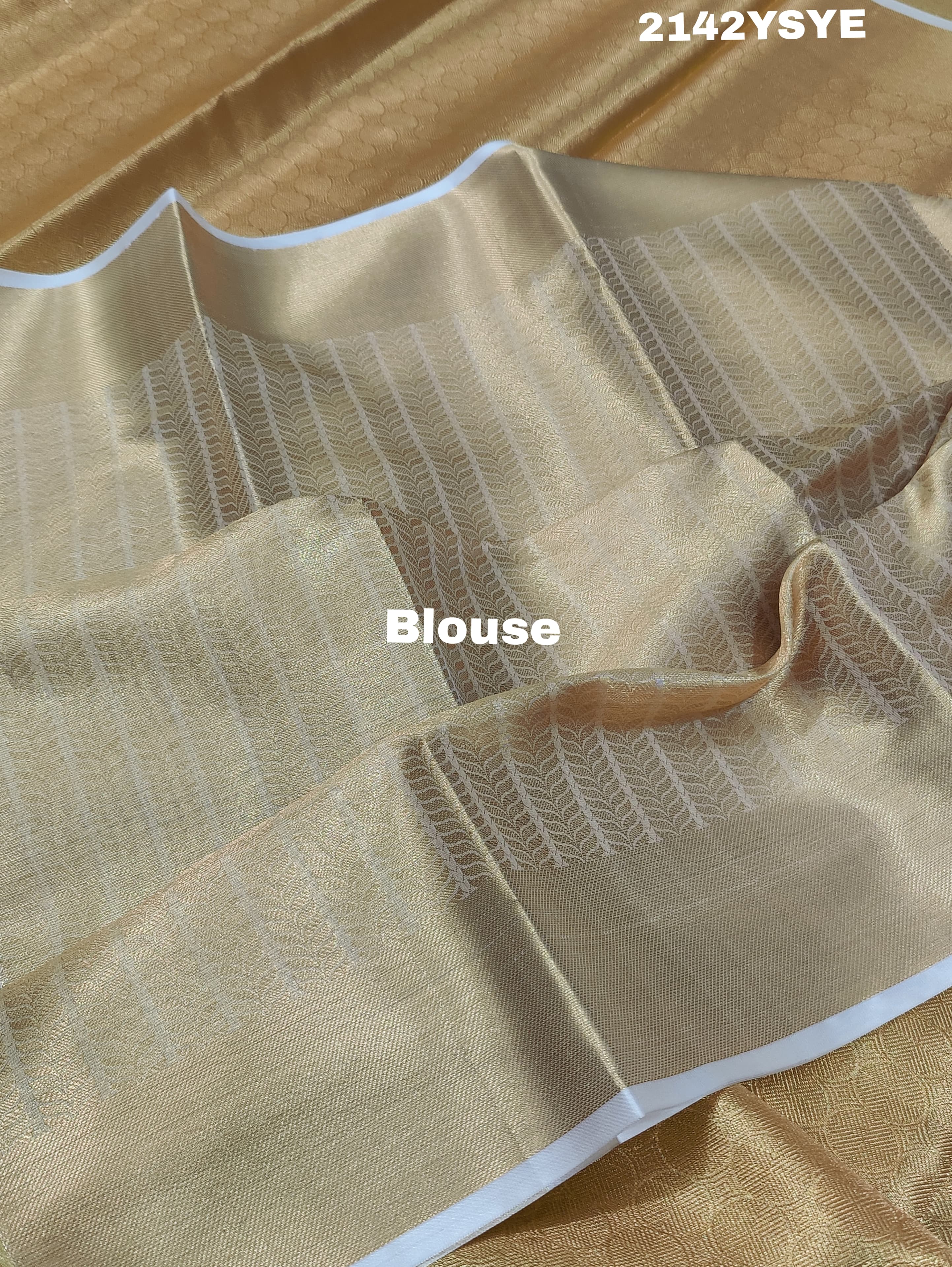 ilk saree in Banarasi style is perfect for party wear