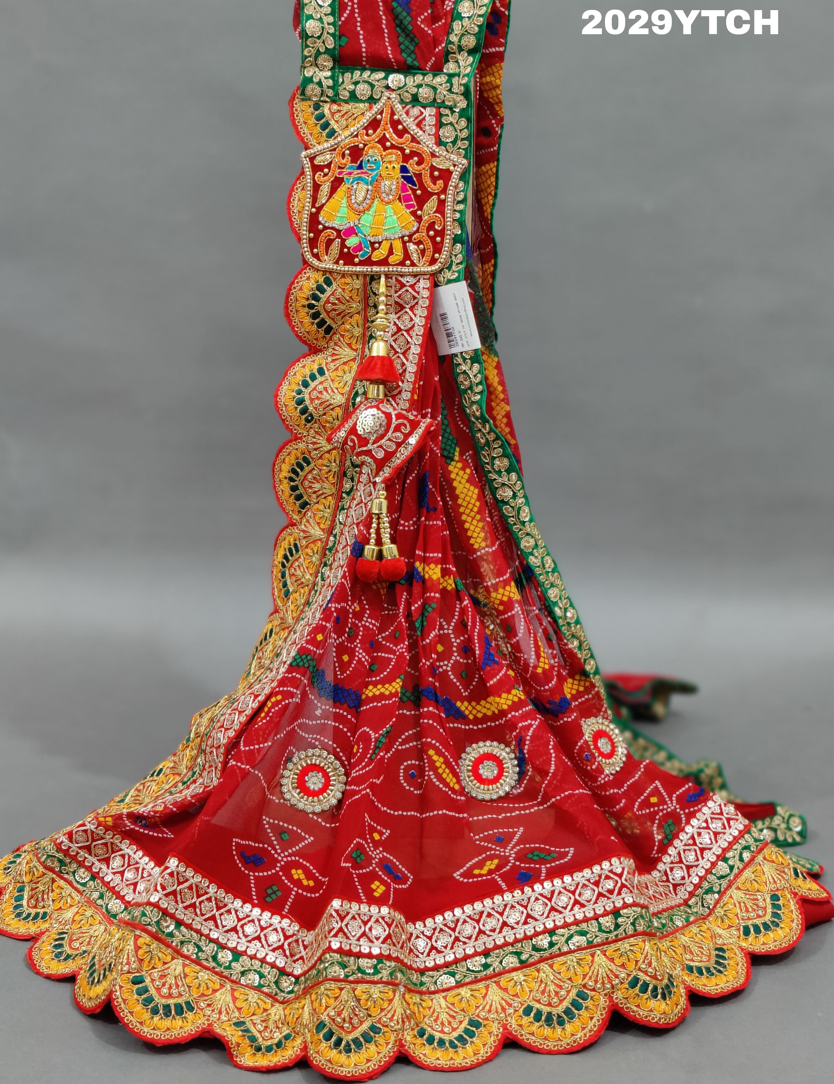 KcPc Special Georgette Cutwork border workMarwadi Broach