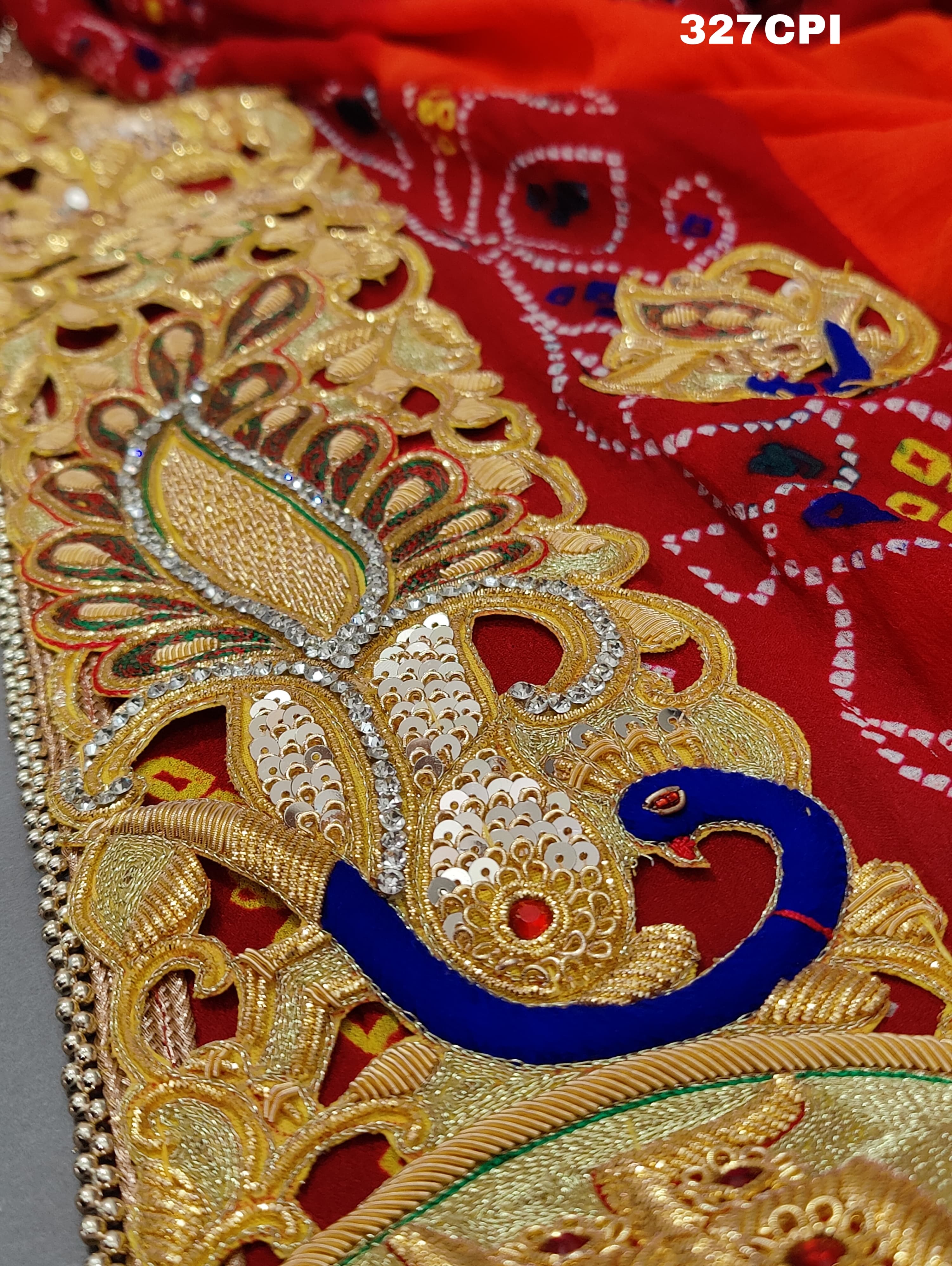 KcPc Rich Quality Hand Work Odhna Pila