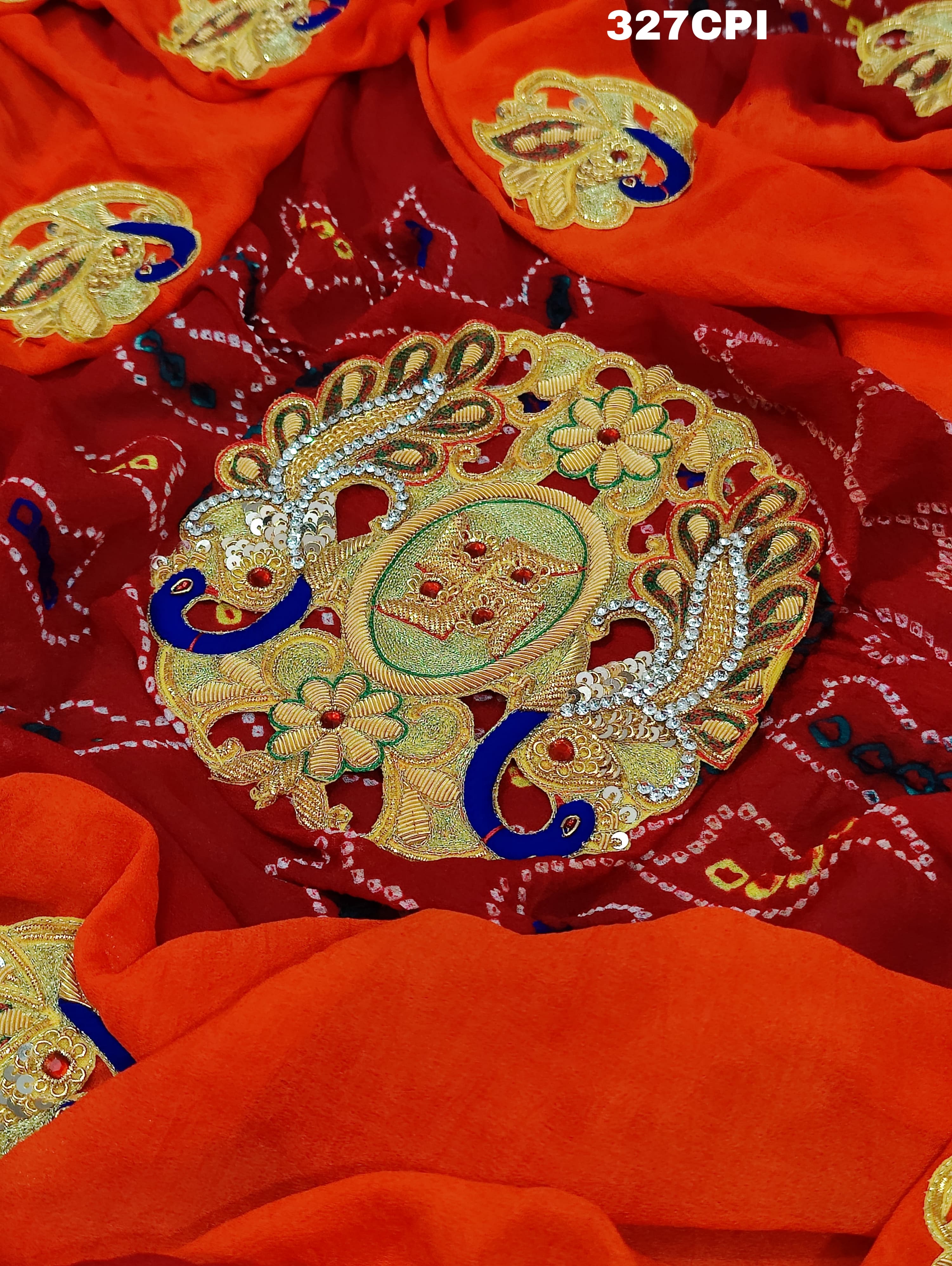 KcPc Rich Quality Hand Work Odhna Pila