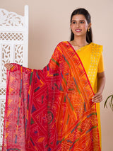 KcPc Pure Georgette Marwadi Odhna Duppta Chunri Chunri