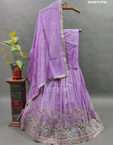 KcPc New Chinon Silk Lehenga with Sequin and Gota patti Touches BTU