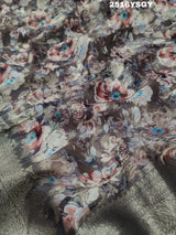KcPc New Latest Cotton Silk Printed Style With Banarasi zariWork Saree SWA