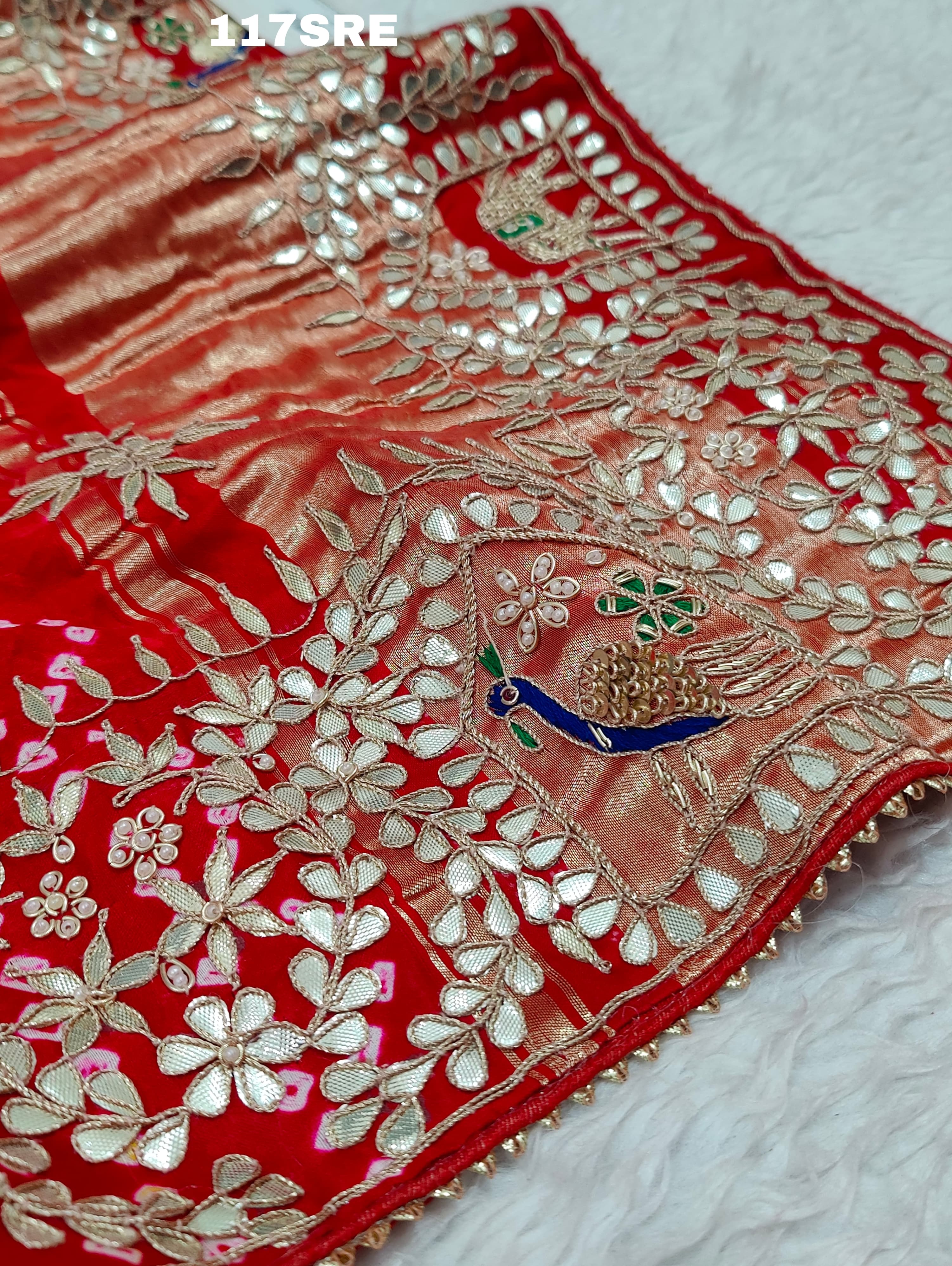 by Bandhani saree