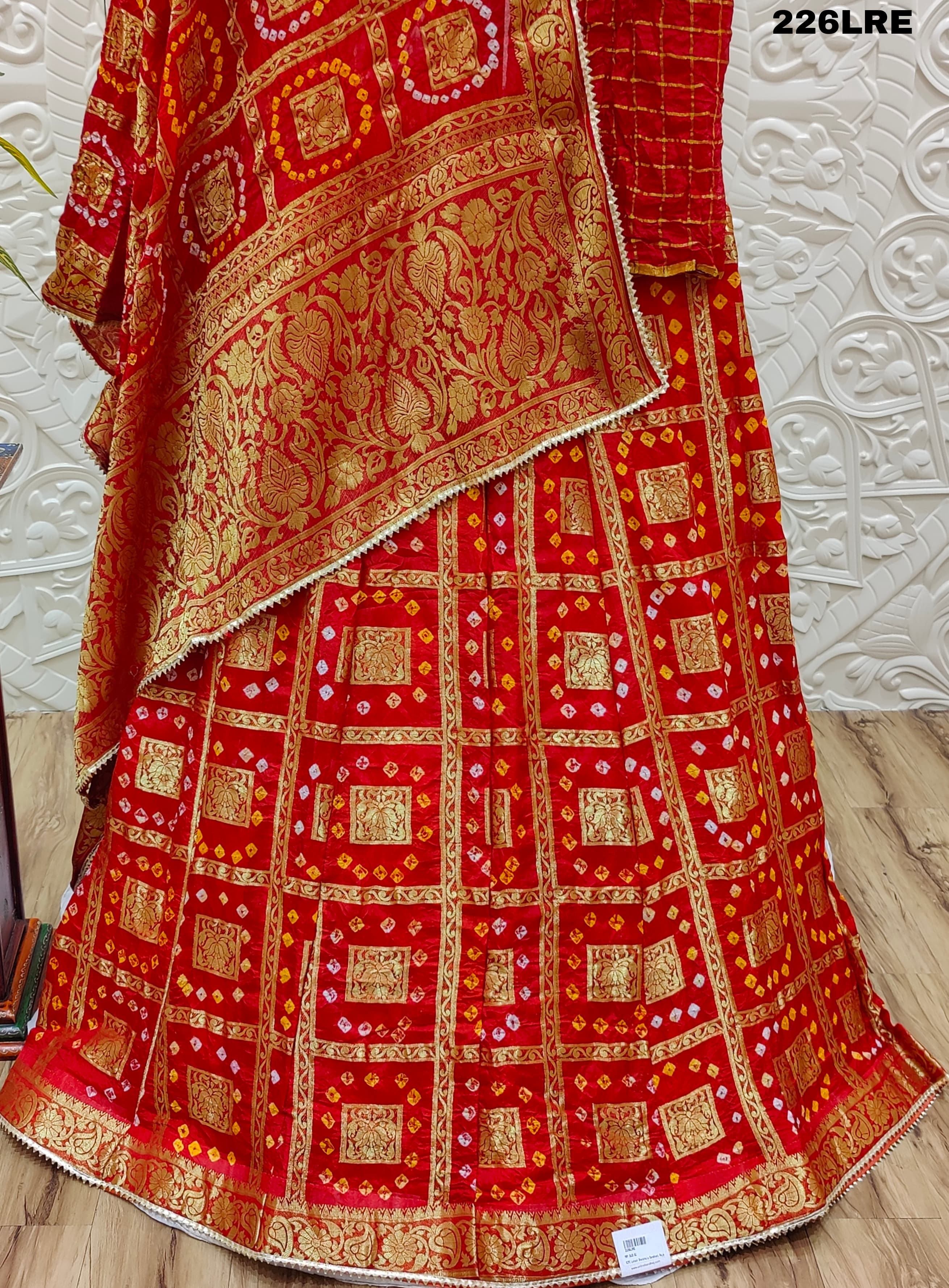 By Gharchola Bandhani Lehenga Traditional wear