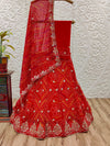 Rajasthani chunri style lehenga with gotapai work