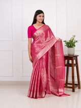 Khaddi Banarasi saree is perfect for party wear