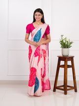 By Bandhani Saree With Wedding Wear