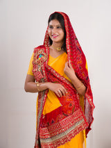 KcPc New Special Georgette Heavy border workMarwadi Broach