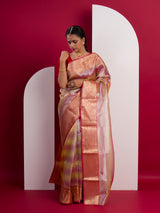 Banarasi Silk Bollywood Style With Tissue work Saree