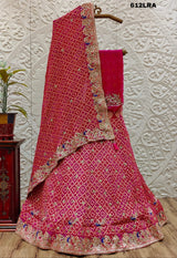 By Neemjari Bandhani With Traditional wear
