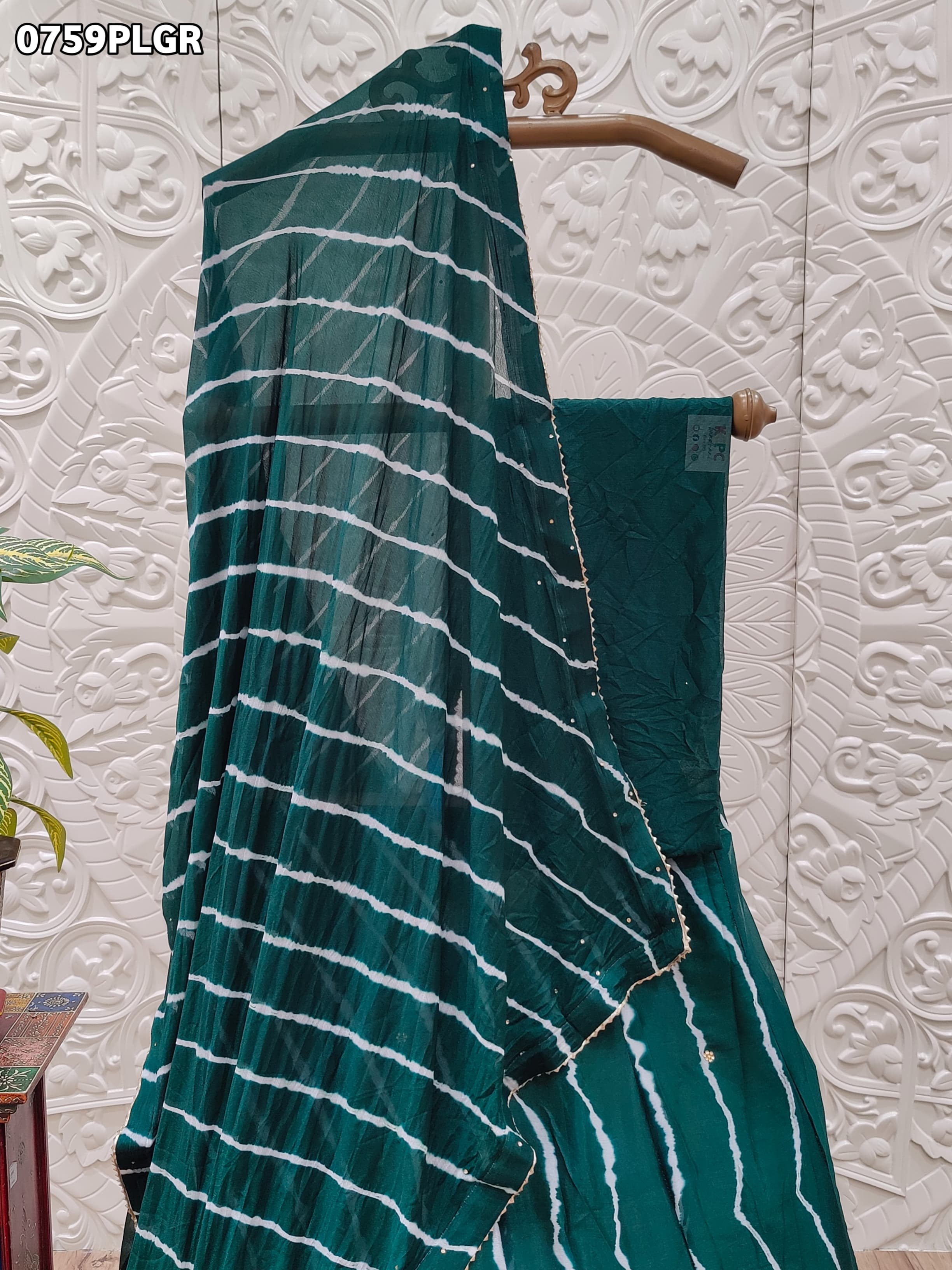 By Rajasthani Lehenga With Traditional Wear